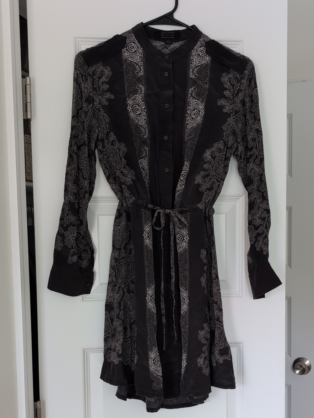 All Saints Lupine Lattice Dress, Size 4, Autumn 2015